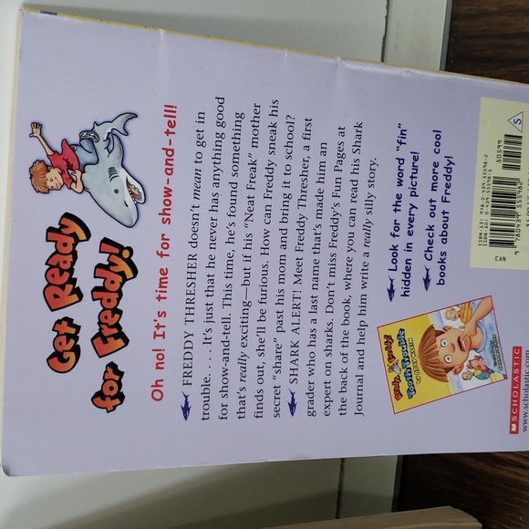 Ready Freddy 4 Books Scholastic Show & Tell, Homework Hassles Kids Reading - Picture 5 of 12